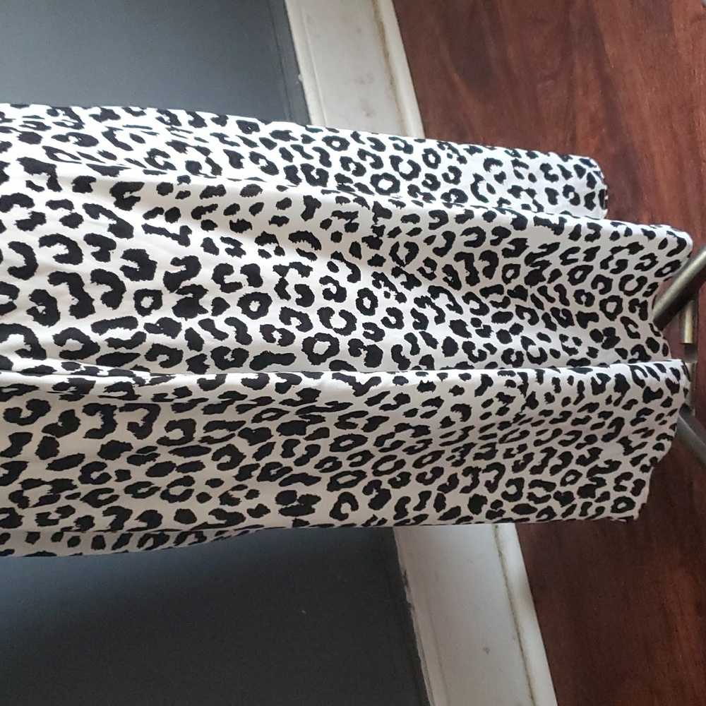black white faux wrapped dress size s - Picture 7 of 11